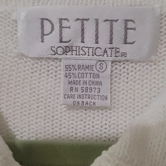 Petite Sophisticate Cream Floral Cardigan - Picture 2 of 6